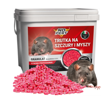 Rattengif, Muizengif, Knaagdierengif No Pest Bromadiolon, granulaat
